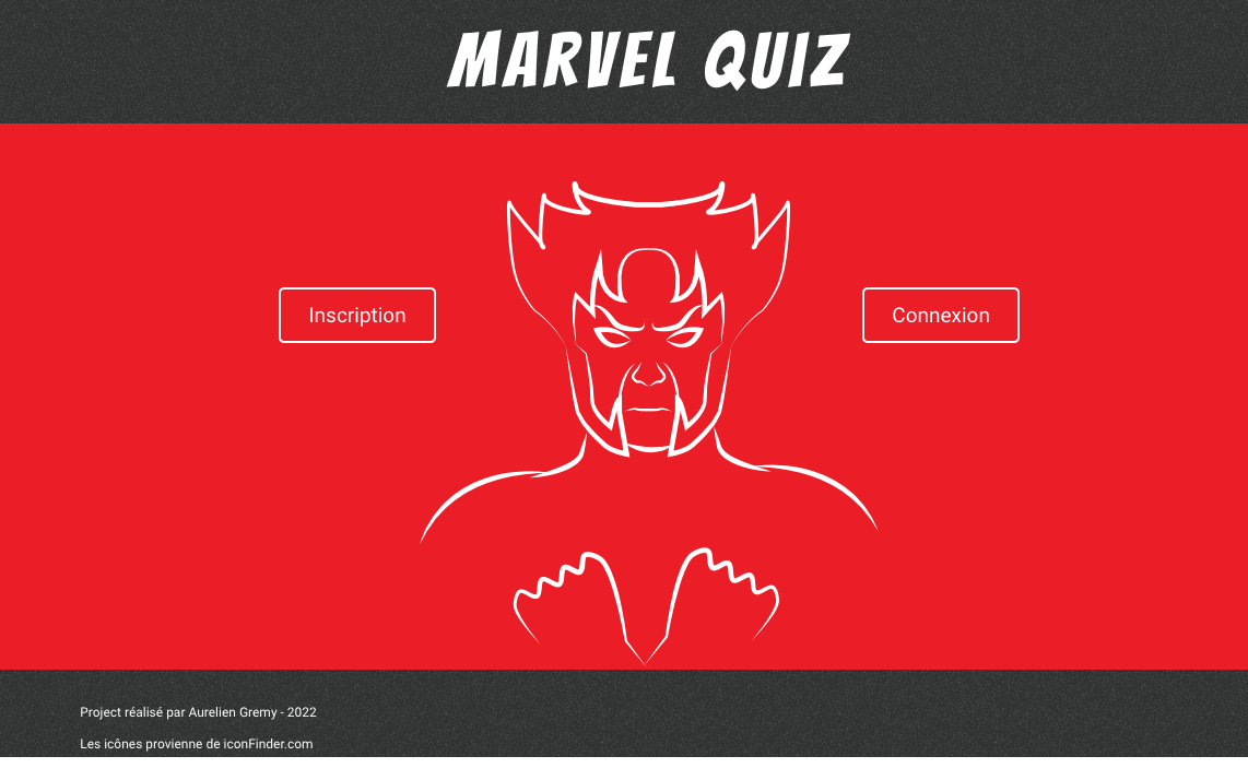 MarvelQuizz screenshot