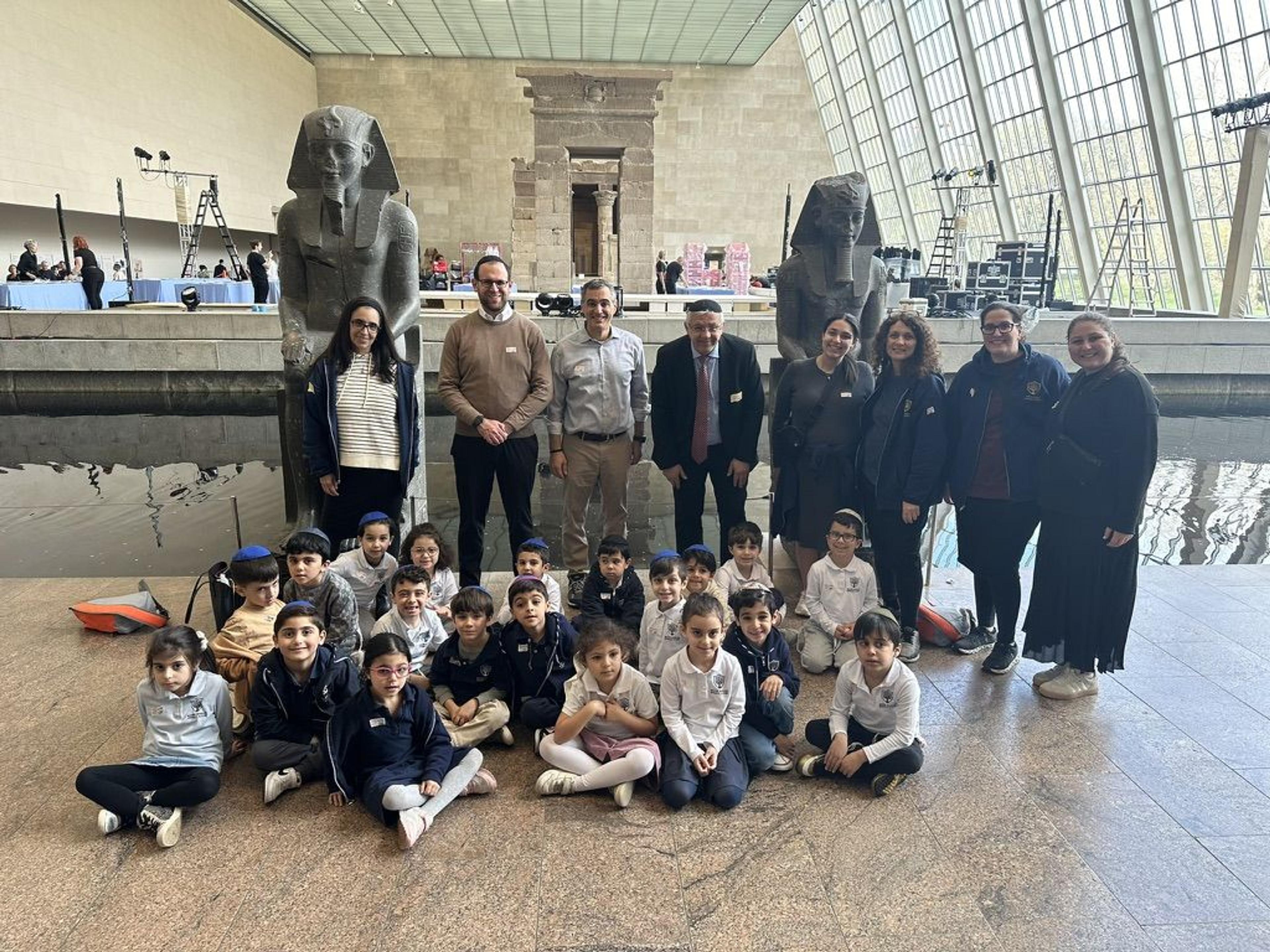 Students at The Metropolitan Museum of Art