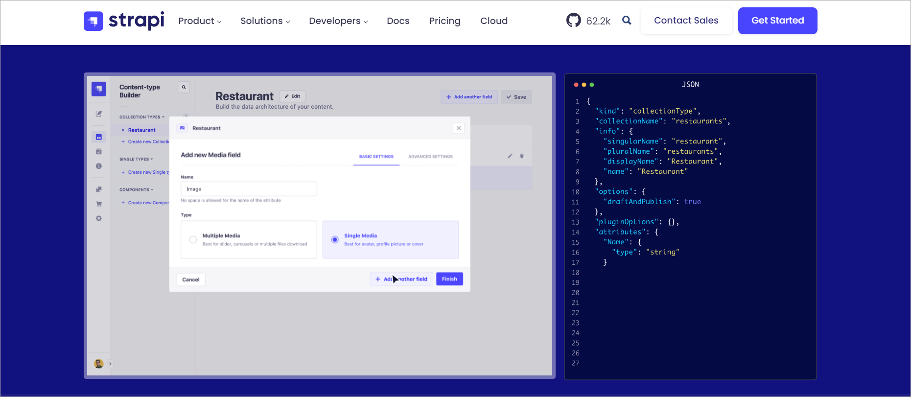 strapi web development