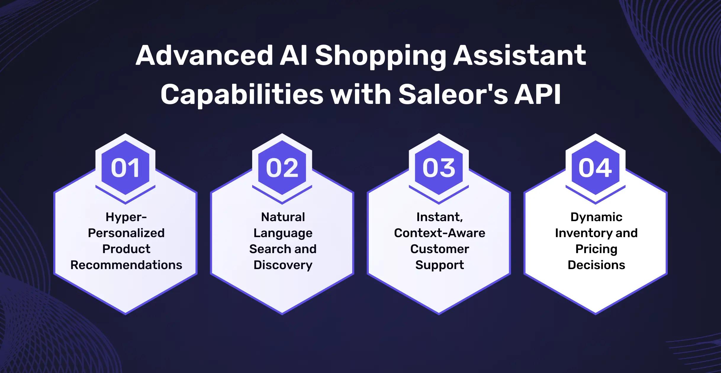 Advanced AI Shopping Assistant Capabilities with Saleor's API