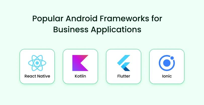 Popular Android Frameworks for Business Applications