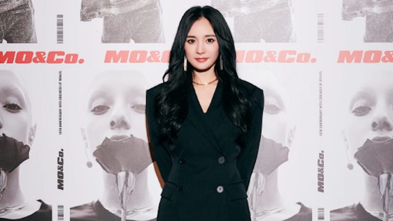 Actress Yang Mi at Mo&Co. fashion show. Photo: Mo&Co. 