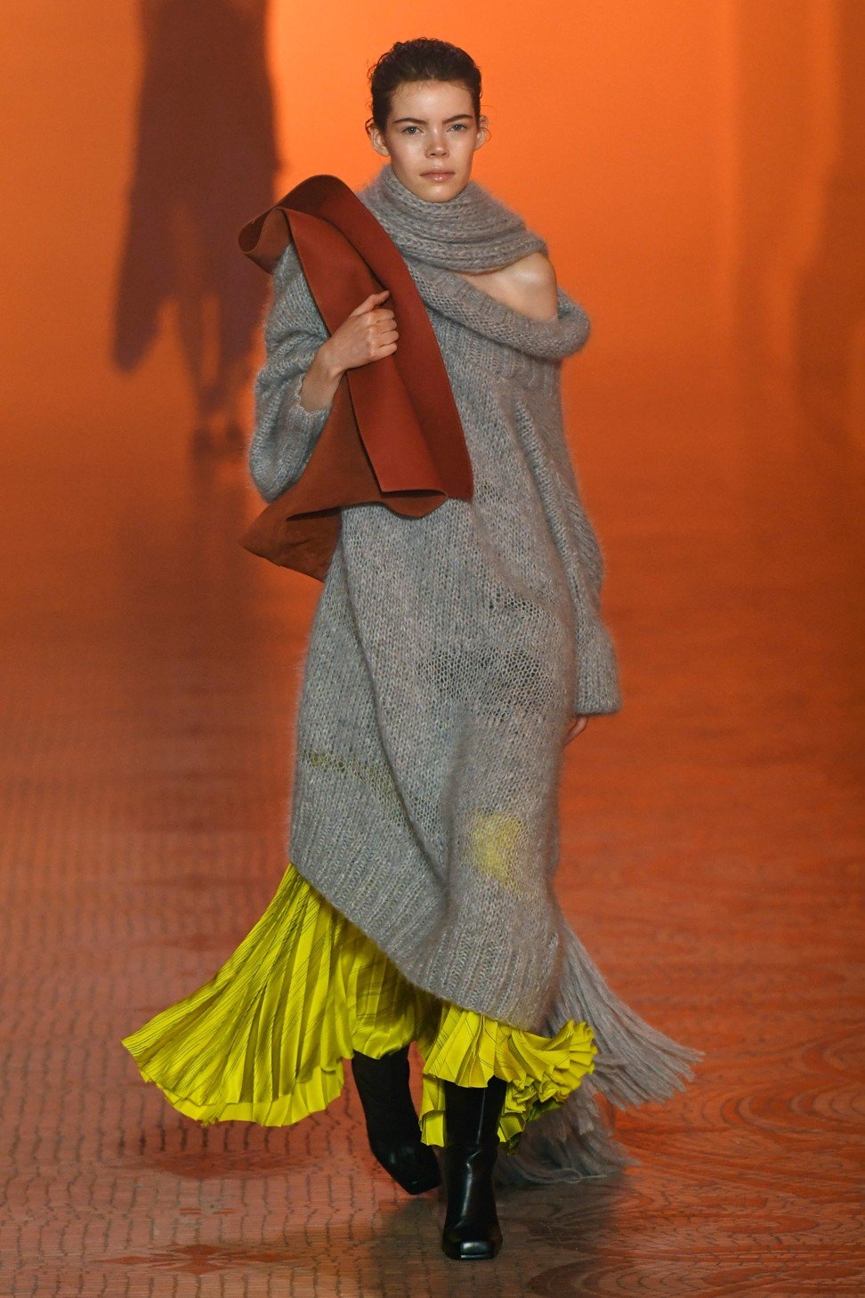 A model presents a creation by Paul Poiret during the 2018/2019 autumn/winter collection fashion show in March in Paris. The haute couture house was acquired by South Korean fashion group Shinsegae in 2015. Photo: AFP