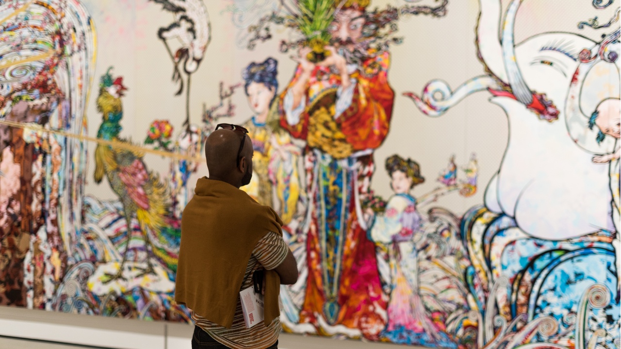 The role of art is to be the ultimate luxury good: one of a kind, timeless, cosmopolitan, not functional, and appreciating in value. Photo: Takashi Murakami art piece/Shutterstock