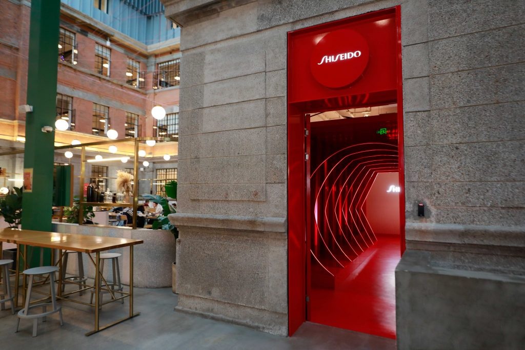 Shiseido’s China beauty innovation hub at WeWork Weihai Lu. Photo: Shiseido