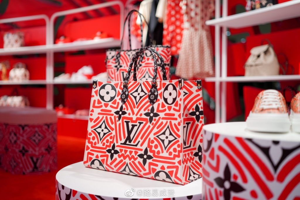 Louis Vuitton celebrated Chinese Valentine's Day, or Qixi, with a pop-up at Beijing SKP. Photo: Louis Vuitton's Weibo