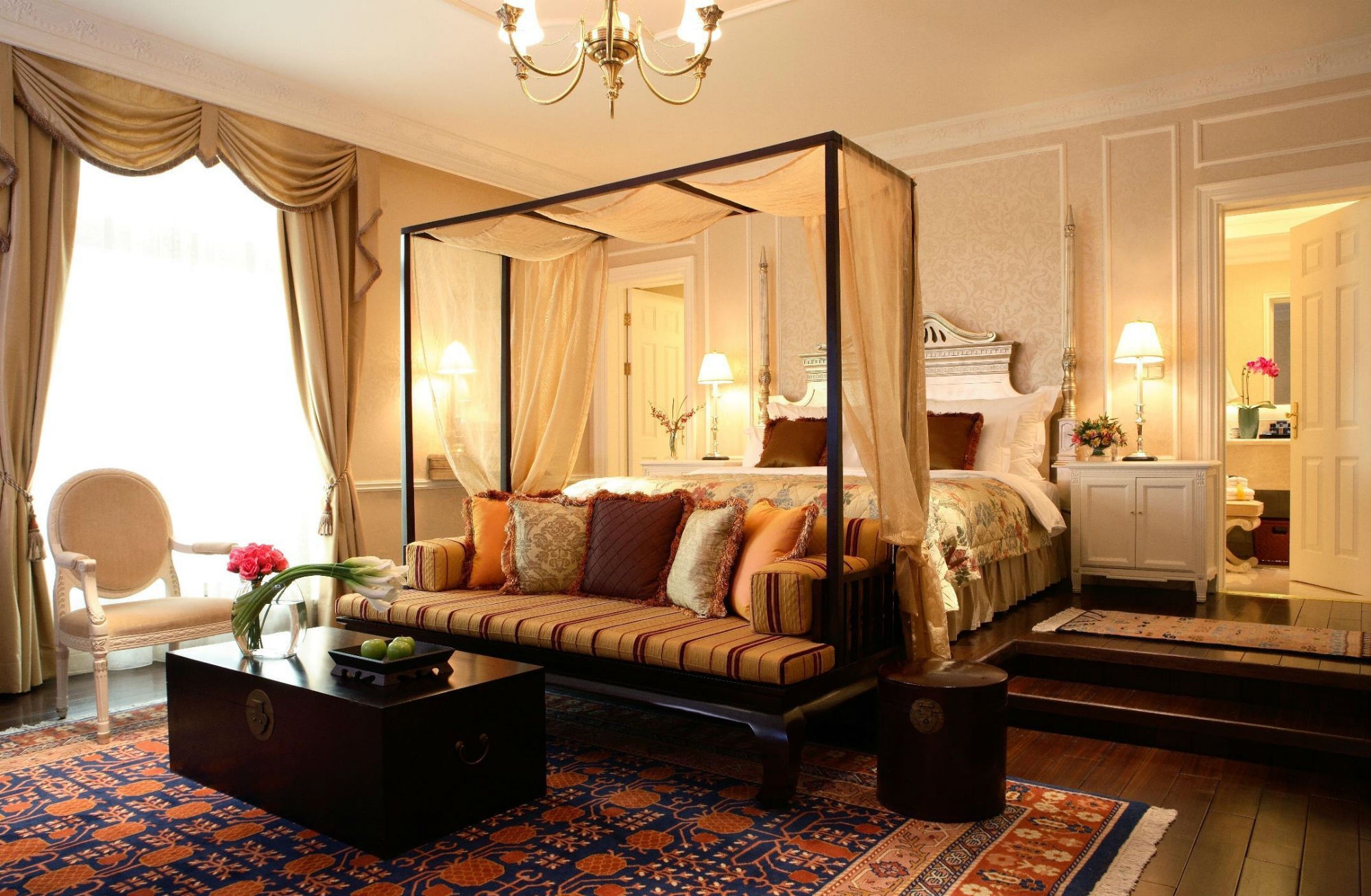 The Landmark Suite inside Raffles Beijing Hotel, now Beijing Hotel NUO. (Courtesy Photo)