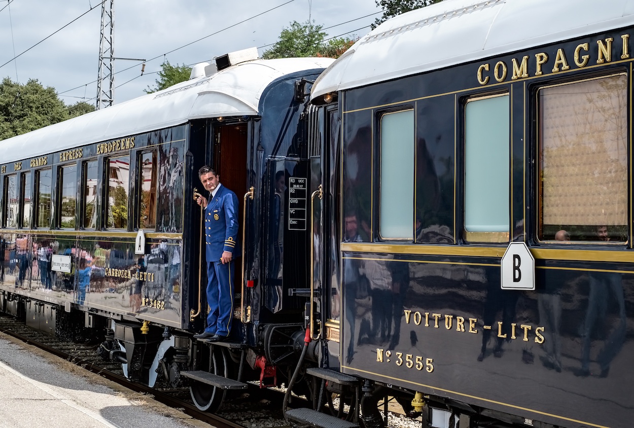 The Venice Simplon Orient Express in Bulgaria. Promoters believe the Antipodean Explorer will offer an experience similar to the legendary European line. Photo: Roberto Sorin / Shutterstock