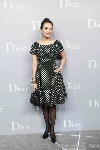 Actress Zhang Ziyi attends the grand opening (Photo: Fashion Trend Digest)