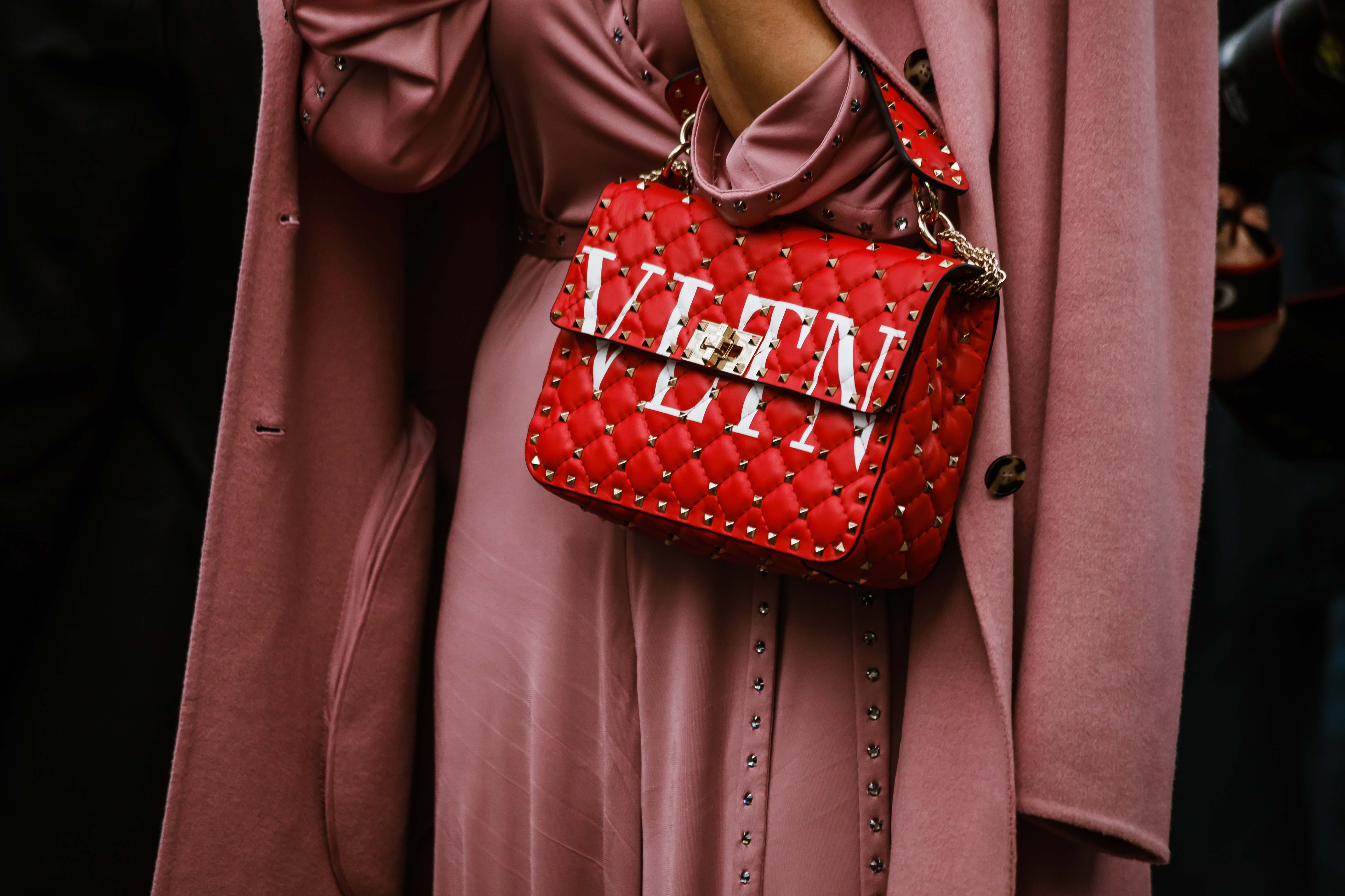 The vibrant red hue of Valentino's new pop-up in Shanghai references Chinese New Year and Valentine’s Day. Photo: Shutterstock