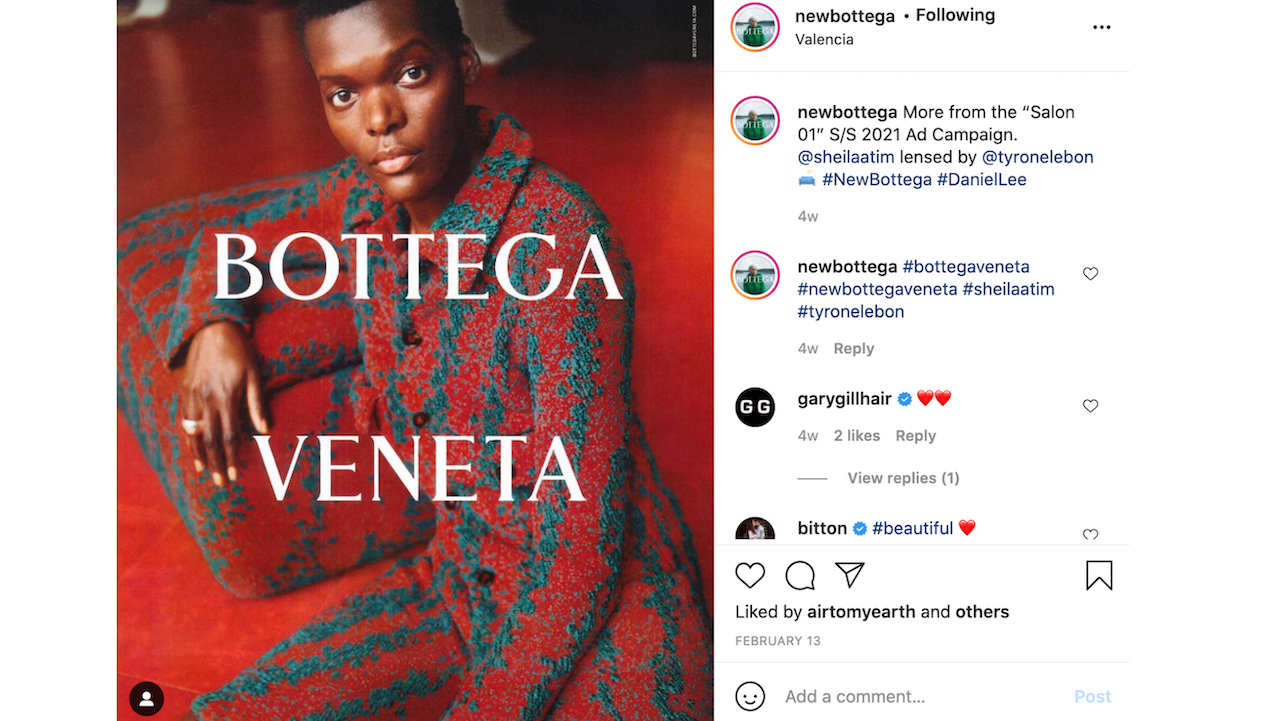 Marketing mix discount bottega veneta