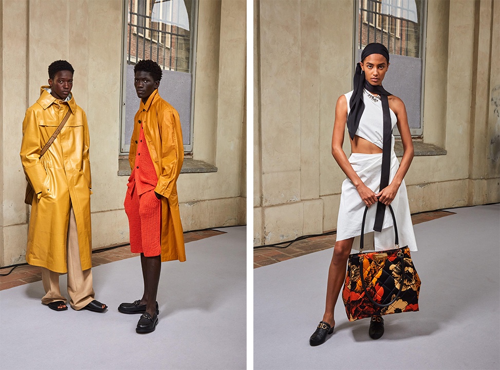 Pieces from Ferragamo's Spring/Summer 2022 collection. Photo: Courtesy of Ferragamo