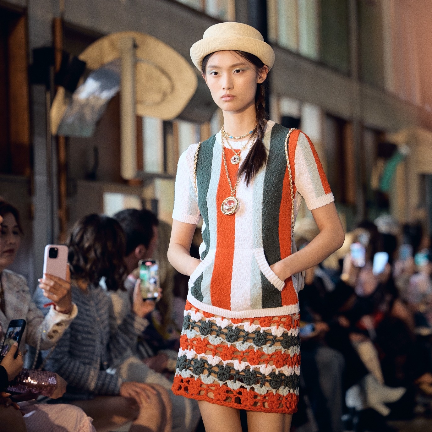 A look from Chanel’s 2024 Cruise collection. Image: Chanel