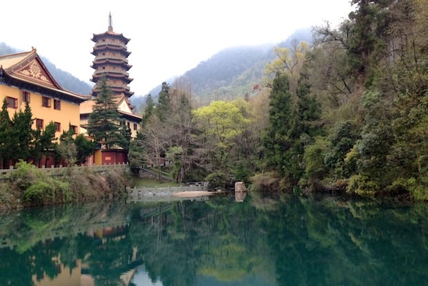 The entrance to the Tianmu Mountain Natural Reserve. (IDEA Design Lab)