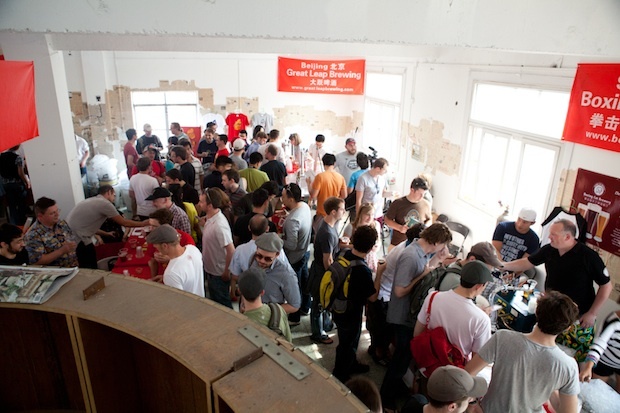 Beijing's first-ever Craft Beer Festival was held last month (Image: Elizabeth Phung)