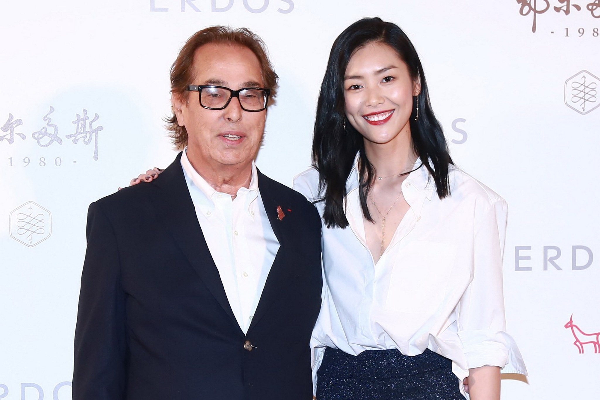 Supermodel Liu Wen at Erdos' fashion event. Photo: VCG