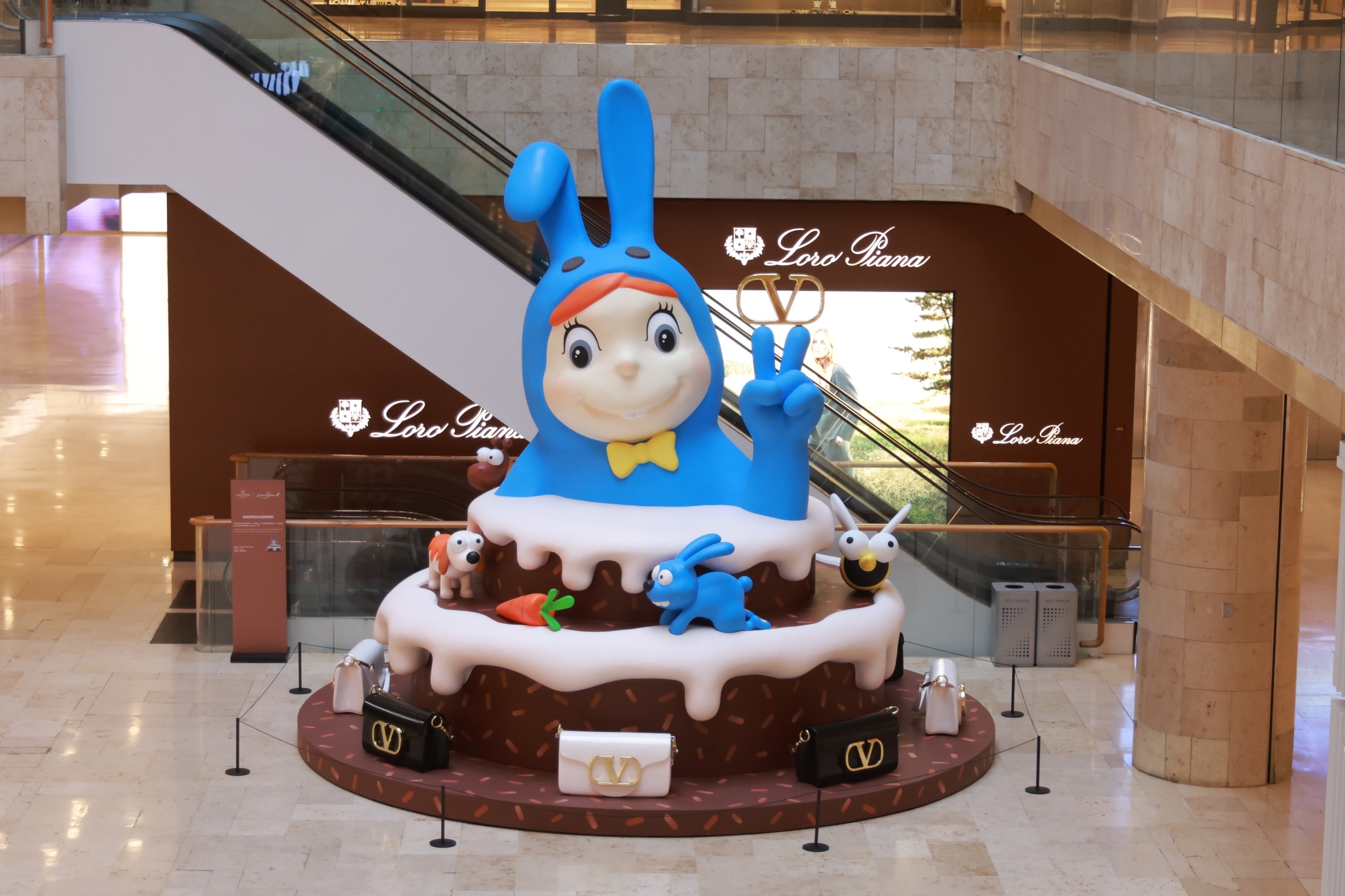 Nanjing's Deji Plaza is home to Valentino x Melting Sadness. Photo: Melting Sadness