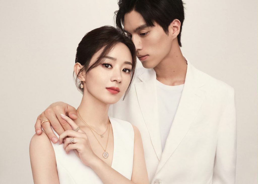 De Beers' Qixi 2023 campaign featuring brand spokesperson Zhao Liying. Photo: De Beers