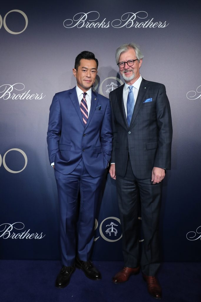 Louis Koo and Claudio Del Vecchio. Photo: Brooks Brothers