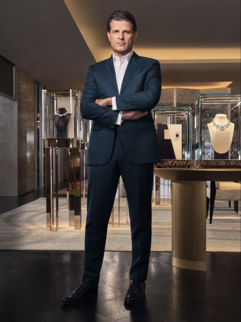 Tiffany & Co. President & CEO Anthony Ledru joined the company in 2021 with plans to bring the heritage American jeweler into the future. Photo: Tiffany & Co.