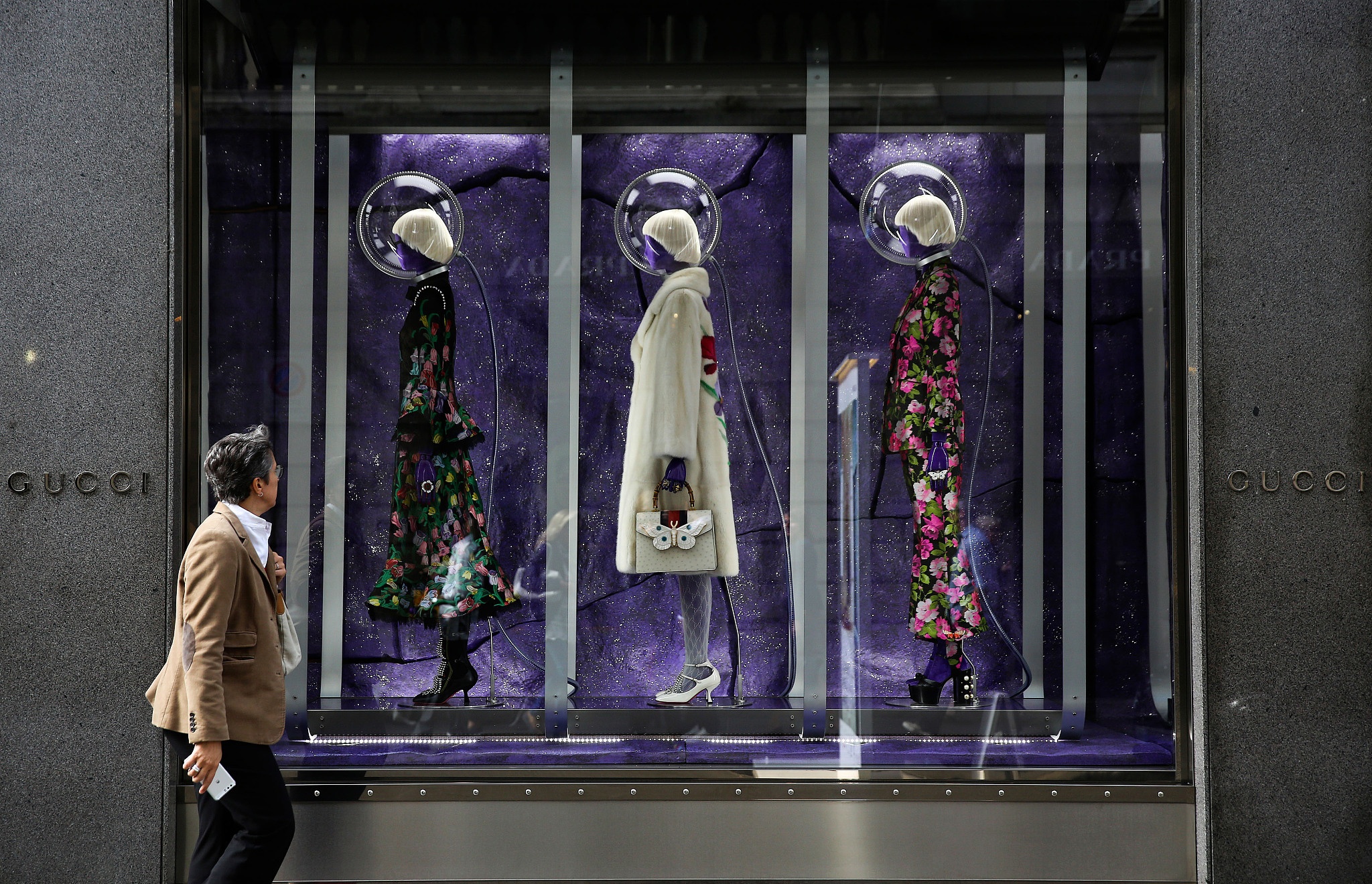 Social media influence of Italian luxury brands like Gucci in China is still a fraction of that in the West. Photo: VCG