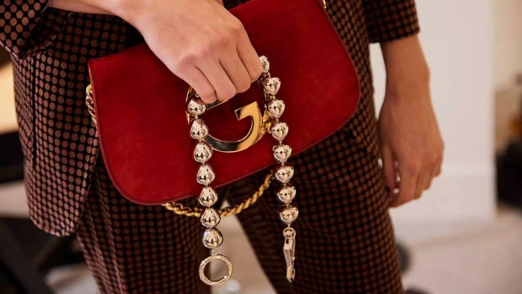 Alessandro Michele's Spring/Summer 2022 collection featured sex toy jewelry. Photo: Gucci