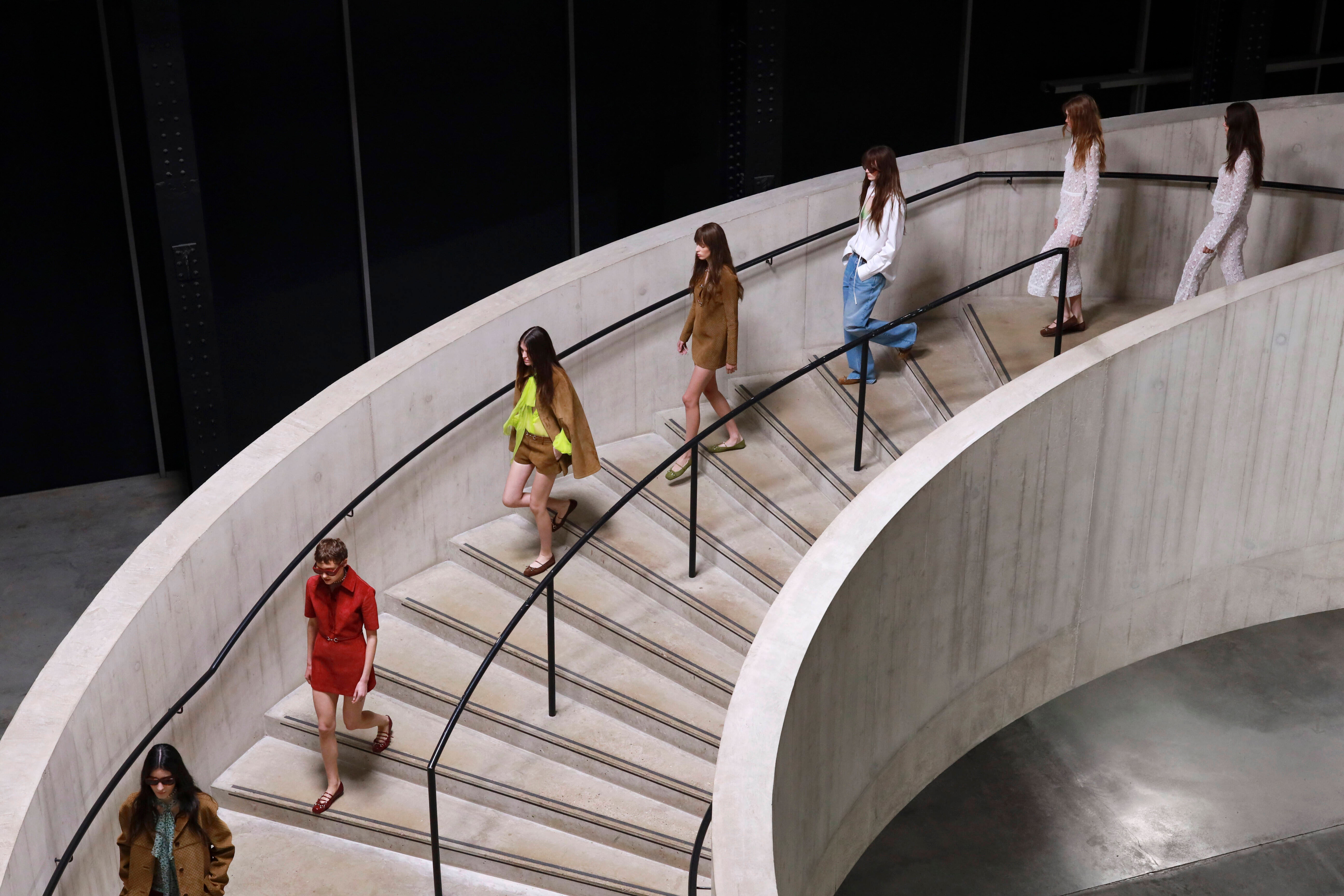 Gucci's Cruise 2025 show at the Tate Modern in London. Image: Gucci.