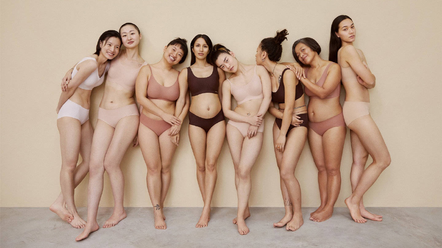 On March 1, Chinese lifestyle brand Neiwai launched the second installment of its NO BODY IS NOBODY project, celebrating female body diversity and inclusivity. Photo: Courtesy of Neiwai