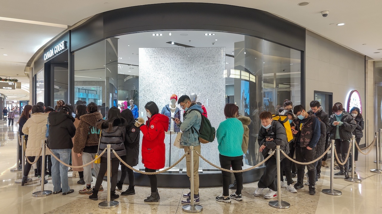 Global brands continue to invest in brick-and-mortar expansion in China, despite a mixed economic picture. Image: Getty Images