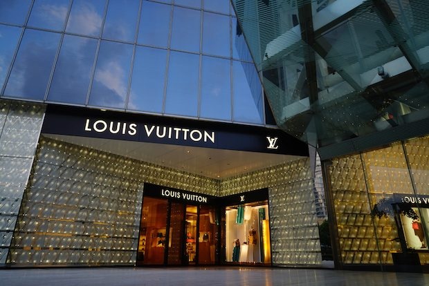 A Louis Vuitton store in Shanghai. (Shutterstock)