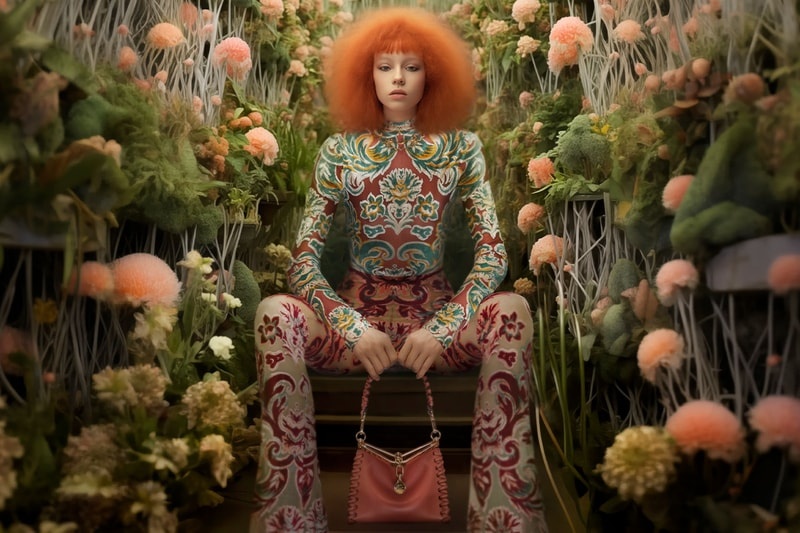 Etro’s AI-powered SS24 campaign. Photo: Etro