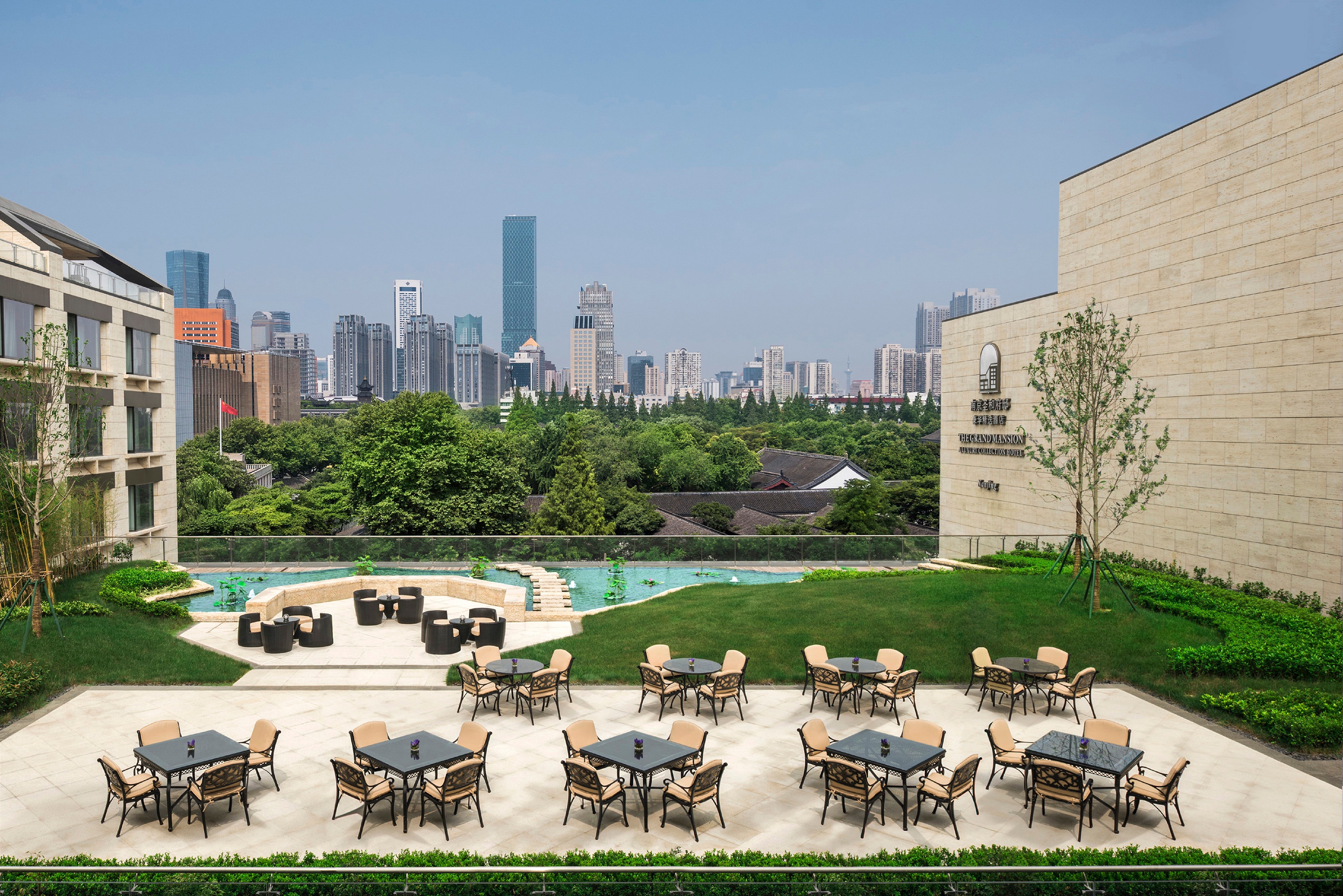 The terrace of the Xi Lounge. (Courtesy Photo)