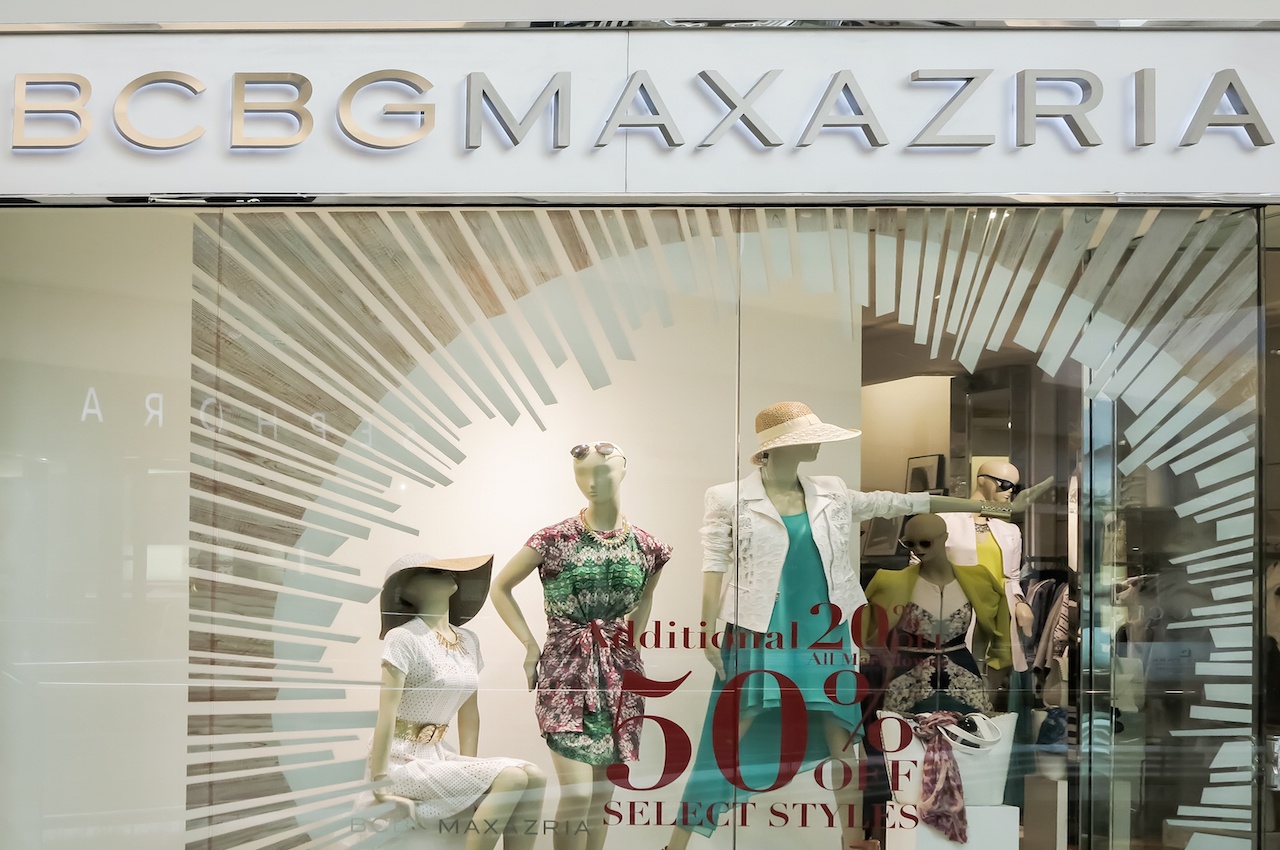 BCBG Max Azria shop in Denver. Image Via Shutterstock. 