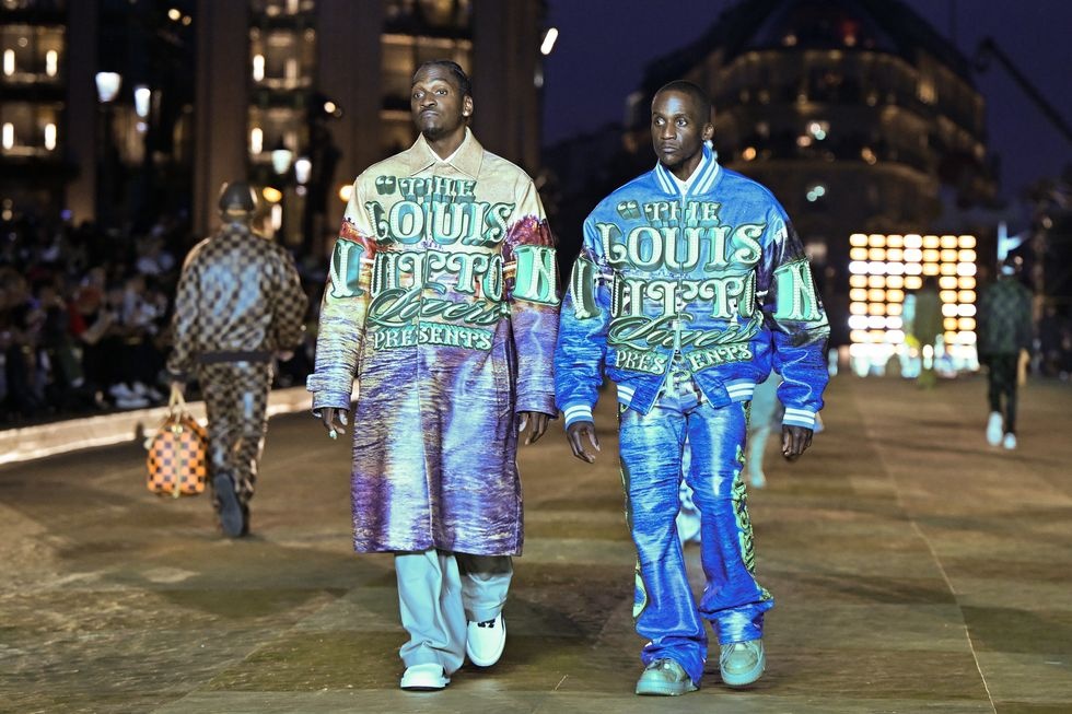 Pharrell's Louis Vuitton menswear debut was a star-studded, pop culture sensation. Photo: AugustMan