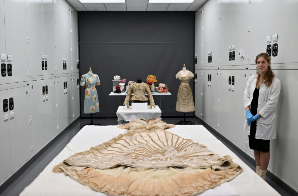Pieces on display will include works by Alexander McQueen, Stella McCartney, and Christian Dior. Photo: Metropolitan Museum of Art