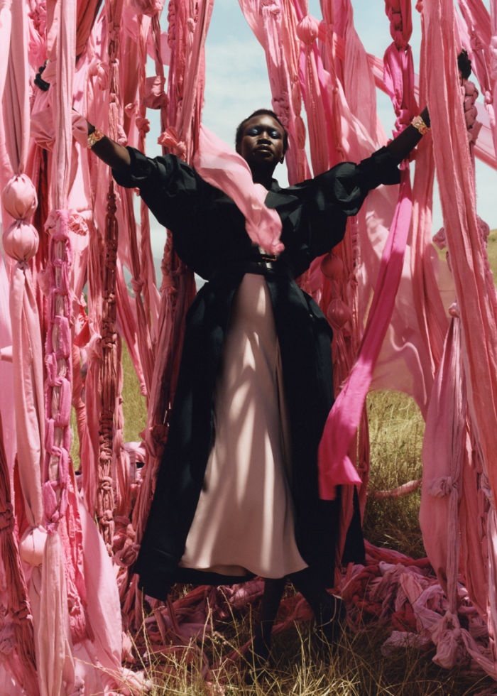 & Other Stories’ Spring 2024 campaign starring Alek Wek. Photo: & Other Stories