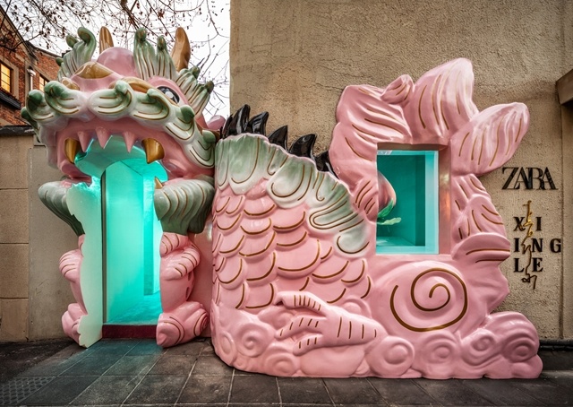 A pop-up space promoting the collaboration is open to the public on Anfu Road, Shanghai. Photo: Zara
