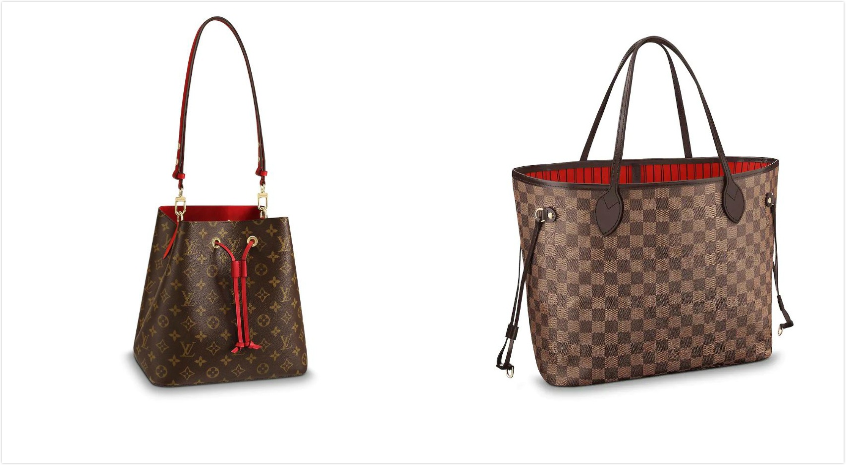 Néonoé (Left), Neverfull (Right)