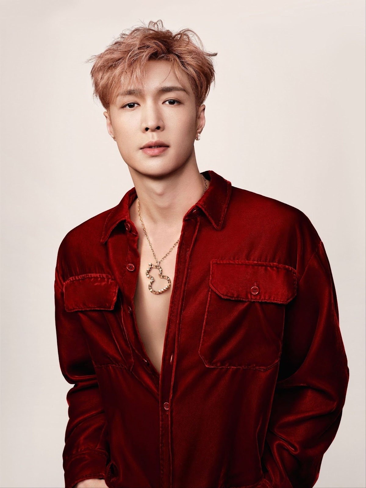 Qeelin’s brand global ambassador, Chinese musician Lay Zhang wearing the brand’s signature Wulu collection. Photo: Qeelin