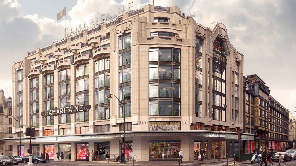 The renovation of la Samaritaine constitutes one of the biggest architectural projects in Europe and will contribute to Paris’ international standing. Photo: LVMH