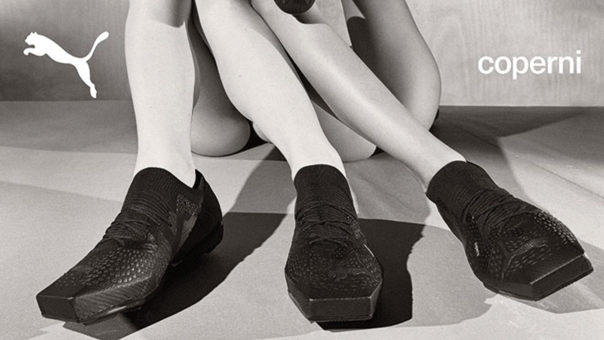 Coperni and Puma come together on the industry's latest avant-garde footwear. Photo: Coperni