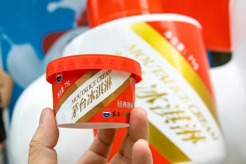 Moutai ice cream was a sensation in China in 2022.