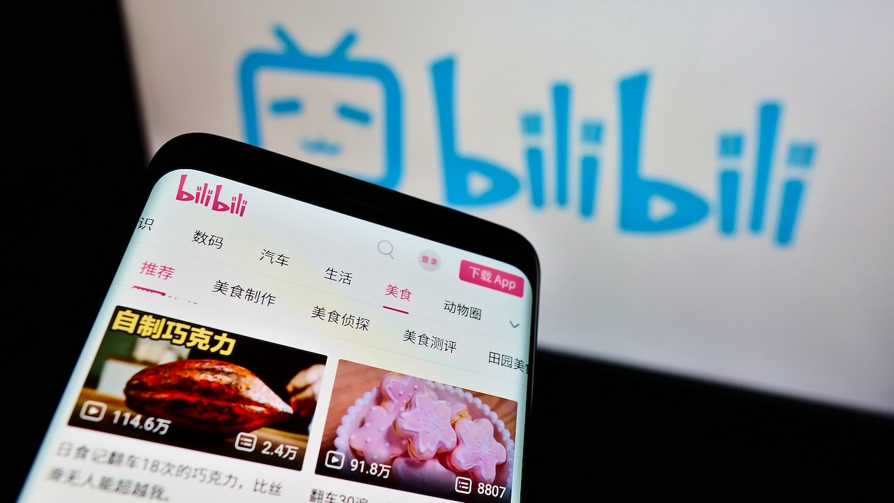 Bilibili reported a 9 percent increase in revenue in Q2 2022.  Photo: Shutterstock