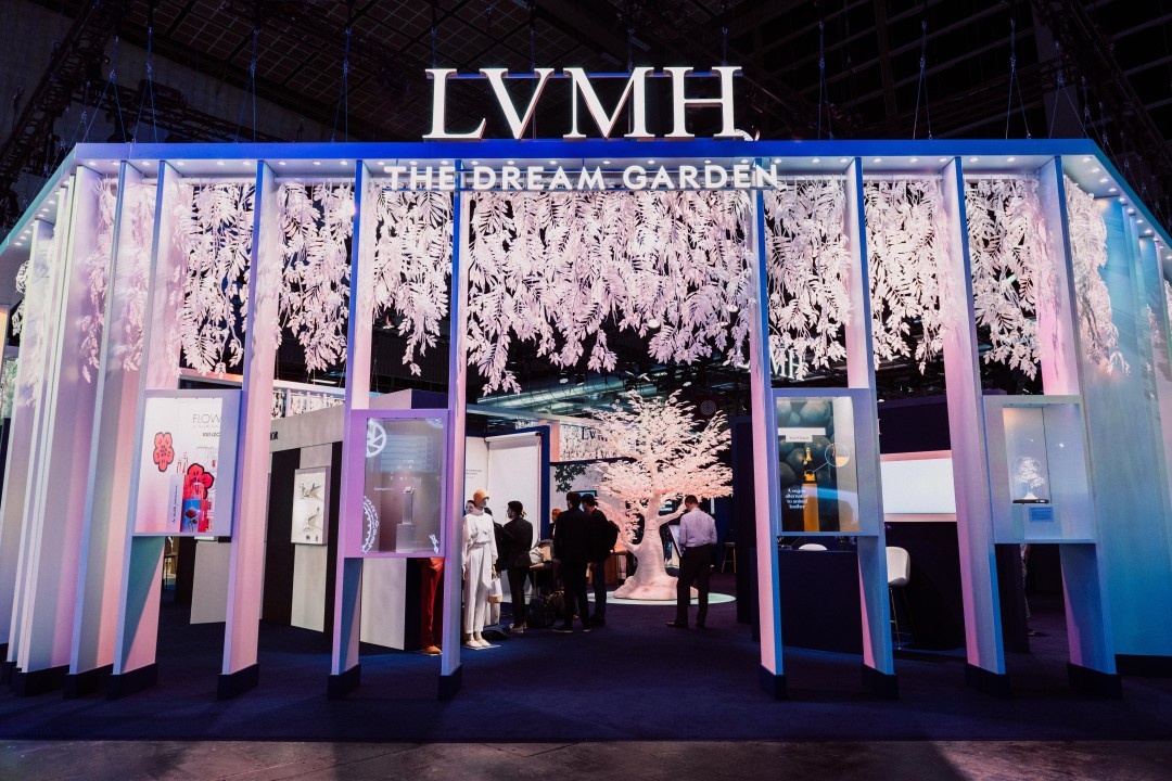 LVMH’s Dream Garden exhibition was a playground of emerging technologies. Image: LVMH