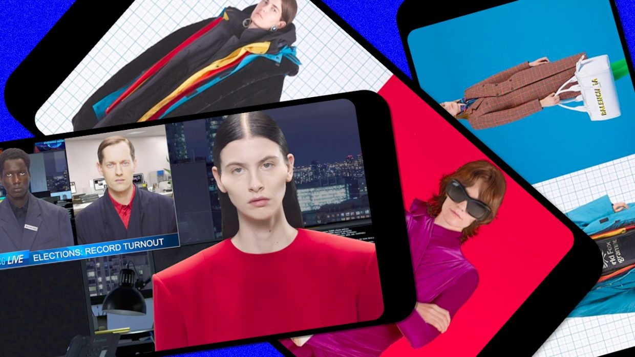 Some CEOs of major Chinese businesses are now hosting livestreaming sessions, but could this work for Western luxury brand CEOs as well? Photo: Balenciaga. Composite: Haitong Zheng/Jing Daily.
