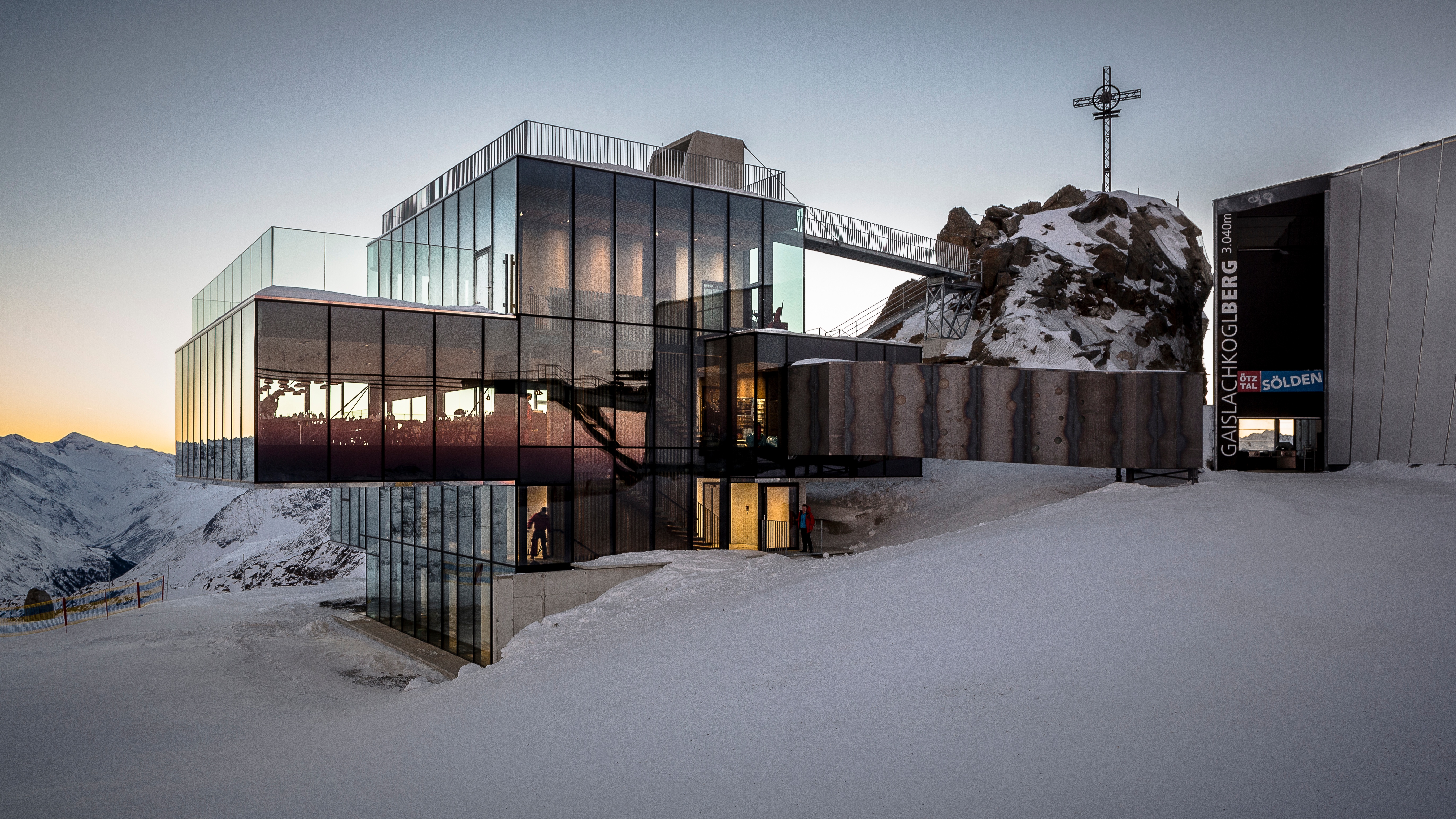 Soelden Ice Q restaurant, Austria. Photo: Jason Wang