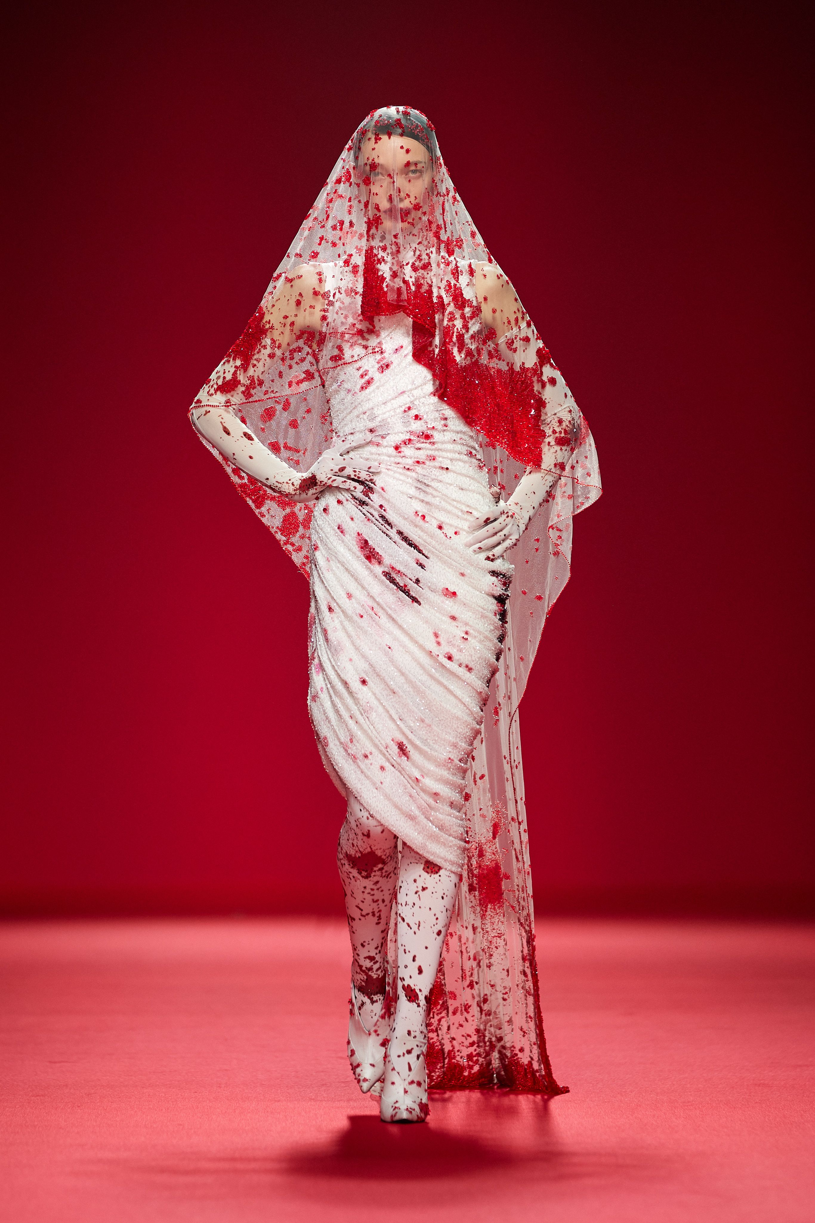 blood dress designer Meet Robert Wun, haute couture's new breakout star