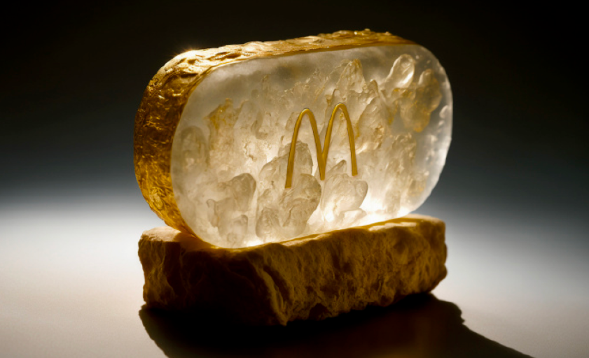McDonald's "ancient Chinese potato." Image: McDonald's
