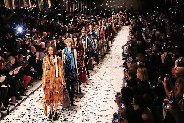 Burberry's Fall/Winter 2015 fashion show. (Courtesy Photo)