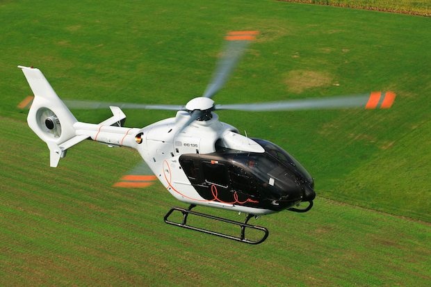 A special luxury helicopter designed in partnership between Airbus (formerly Eurocopter) and fashion label Hermès. (Airbus)